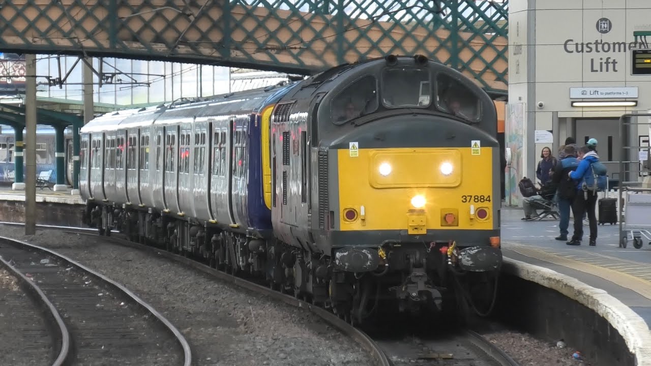  Busy Epic Day At Carlisle LNER Div Lots Freight Trains 2 Charter Trains 13th September 25 WCML 
