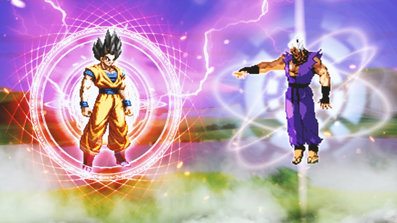 Son Goku (The Evil Awakens 2) vs Street Fighter! Part 1. Dragon Ball vs Street Fighter MUGEN