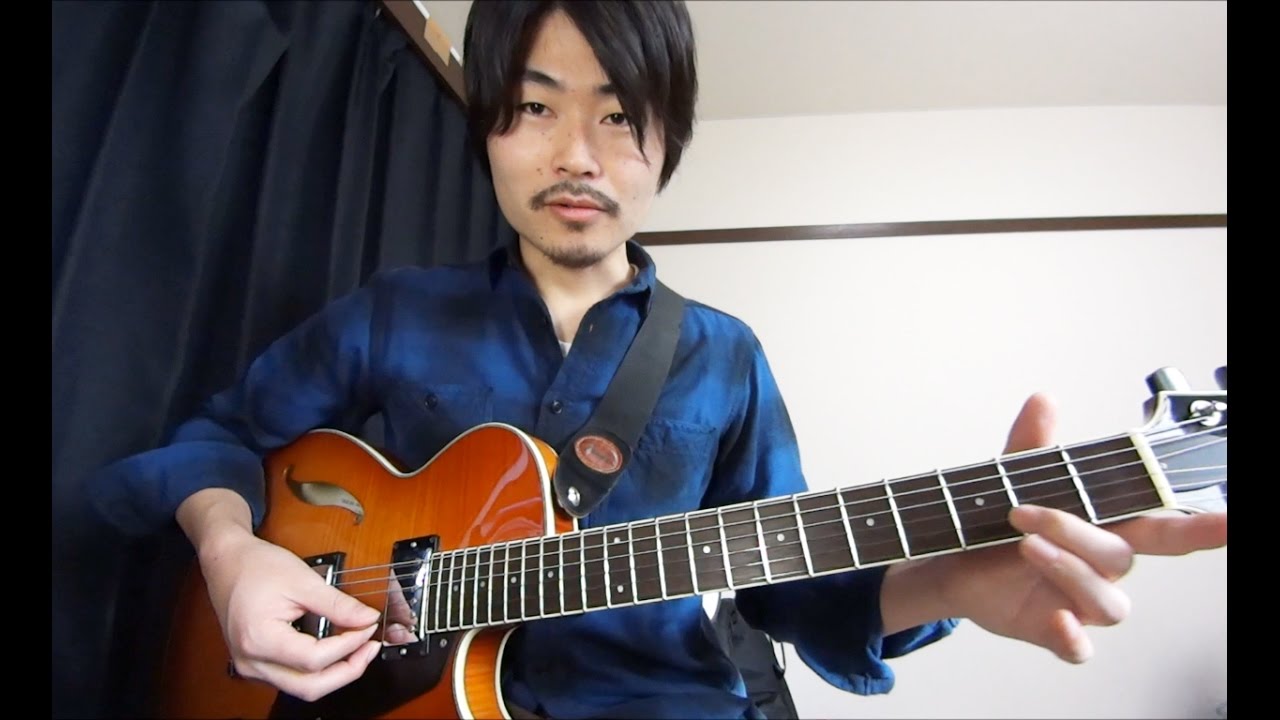 スケール一発で弾く時のカッコいいスカラーパターン 【ダイアトニックのトライアド】