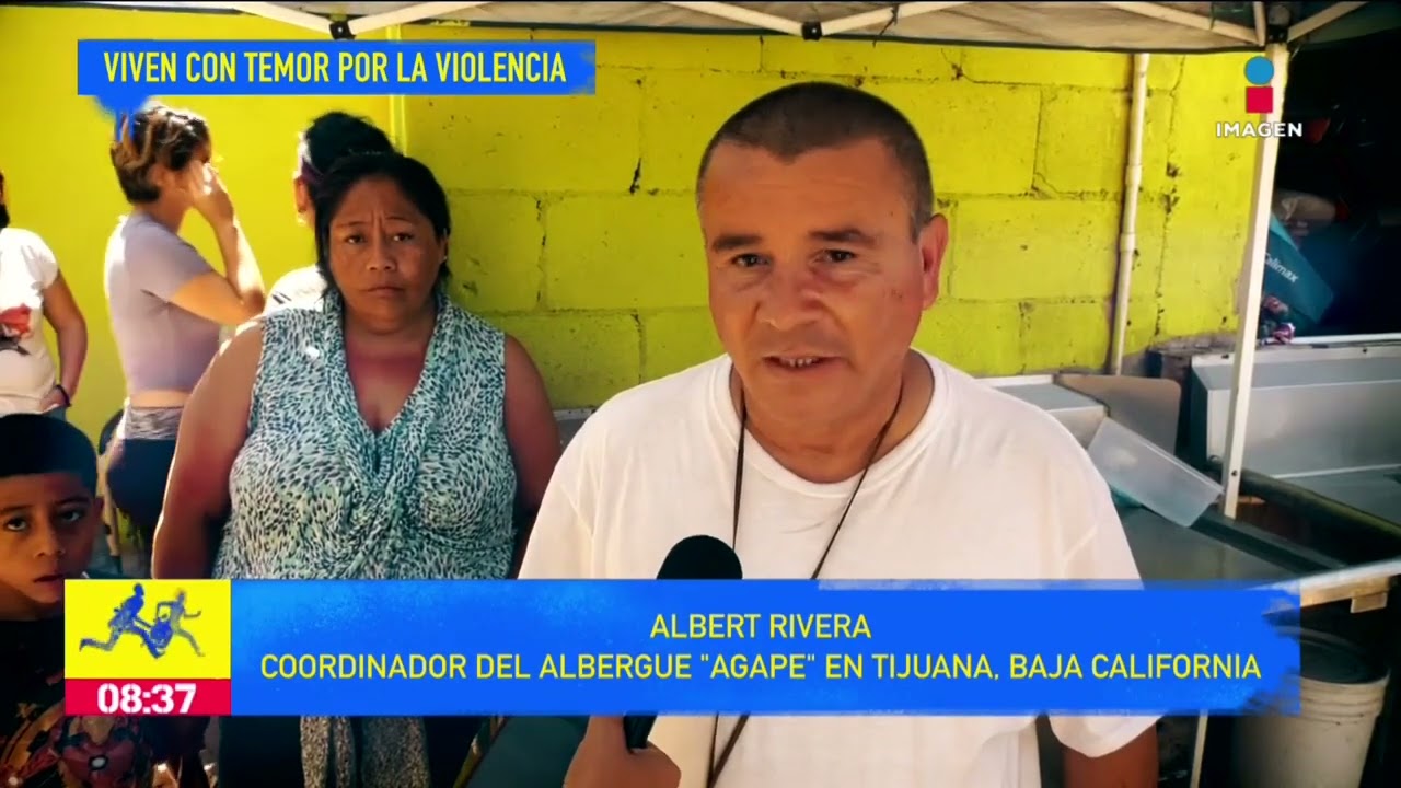 Migrantes del albergue ‘Agape’ viven con temor; buscan proteger a sus hijos | De Pisa y Corre