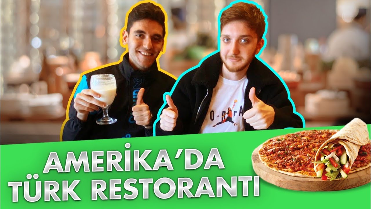 AMERİKA'DA T&Uuml;RK RESTORANINA GİTTİK! (w/ NISQY) | CLOSER VLOG