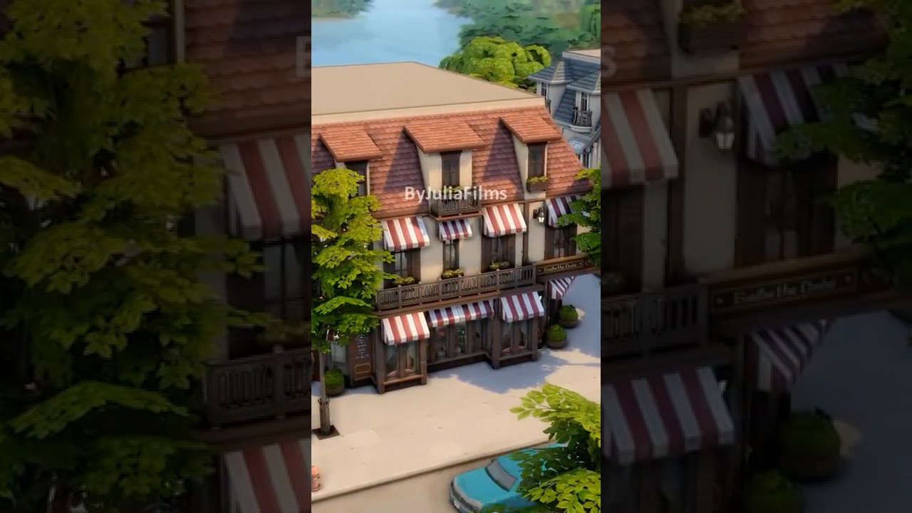 Бар Виллоу Крик🎷 строительство в Симс 4│Bar Willow Creek Sims 4 Build #sims4 #thesims4 #shorts