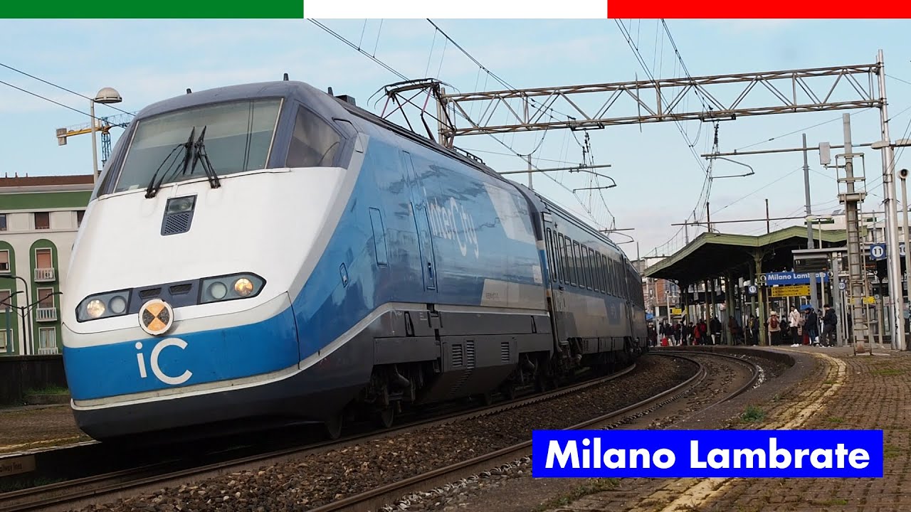GUASTO a Milano Centrale, nodo di Milano in TILT; I treni della stazione di Milano Lambrate 2° parte