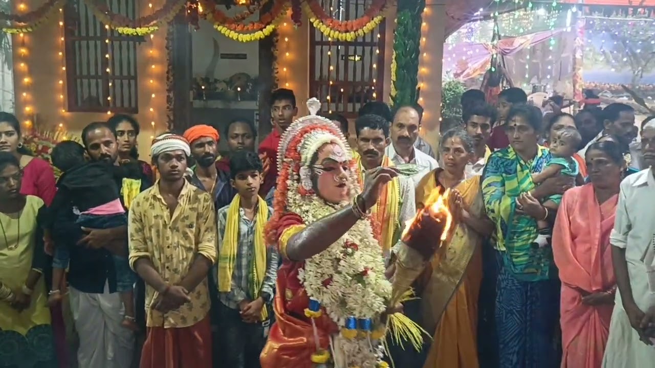 Verthe panjurli kola@kervashe  Govindradi Karkera kutumbasthara maneyalli🙏||Mijar kamalaksha