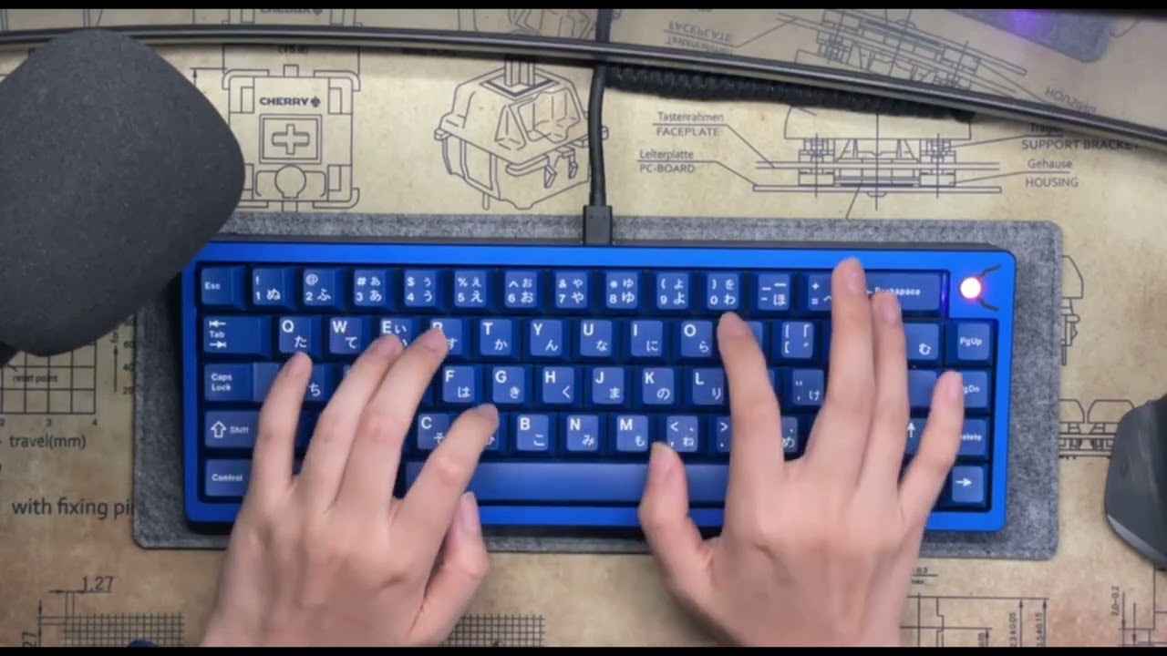 Kalam Kyohaku Sound Test | Alu plate | KNC Clackbits