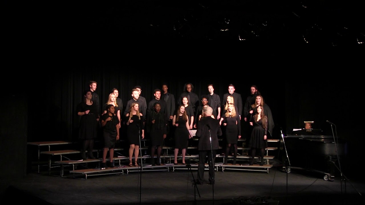 SUNY Broome Chamber Singers - Stand by Me - King, Leiber, and Stoller, arr Mac Huff