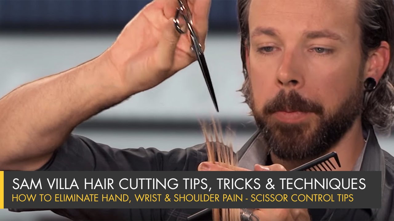 How To Eliminate Hand, Wrist & Shoulder Pain - Scissor Control Tips