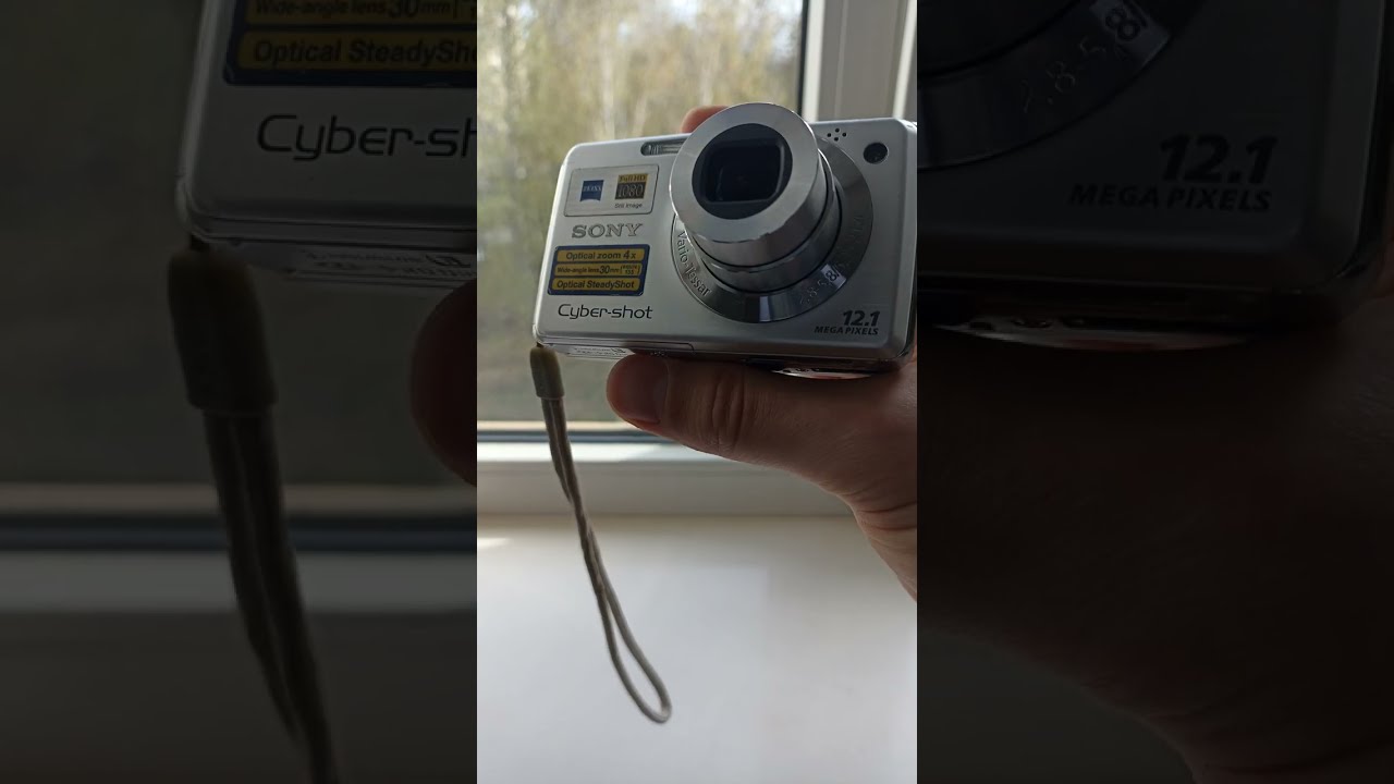 💥Camera Sony Cyber-Shot Silver DSC-W220 12.1 MP digital vintage compact retro rare💥WORKing CHEAP💥