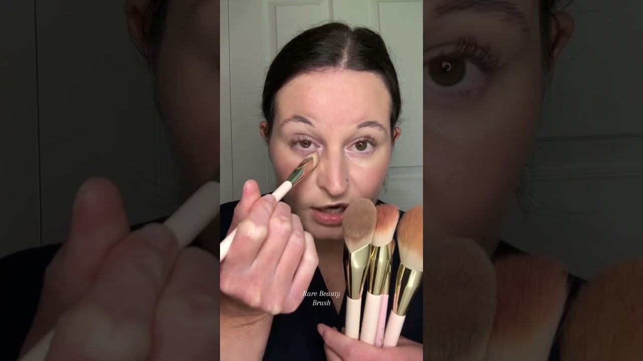 rare beauty brush so UNDERRATED @RareBeauty #rarebeauty #brush #makeupbrushes #beauty