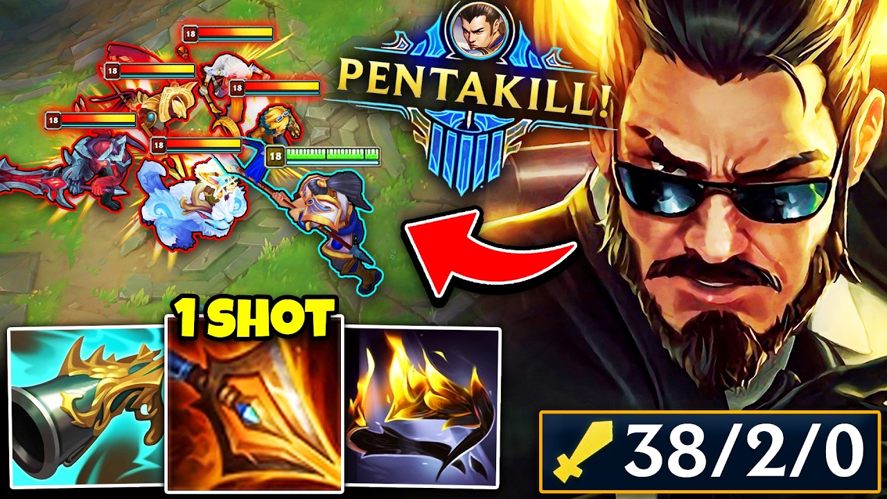 WHEN FULL LETHALITY XIN ZHAO DROPS 38 KILLS (PENTAKILL)