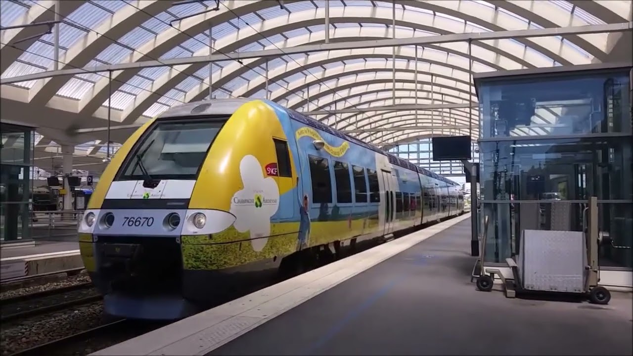 Spot en gare de Reims
