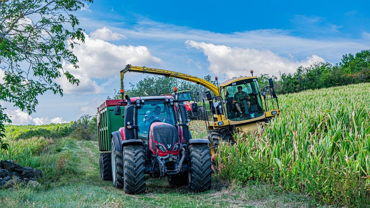 🌽ENSILAGE ET ENRUBANNAGE DE MAÏS 2020 🇲🇫