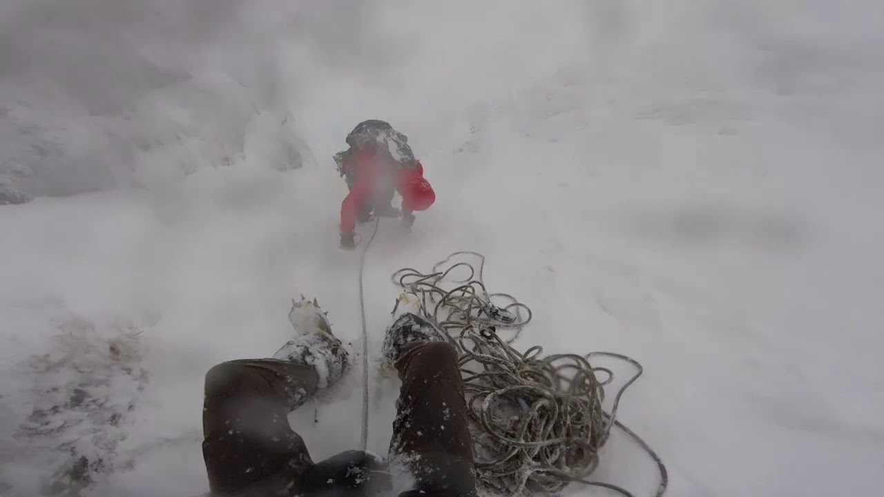 Central Trinity Gully Snowdon (March 2018)