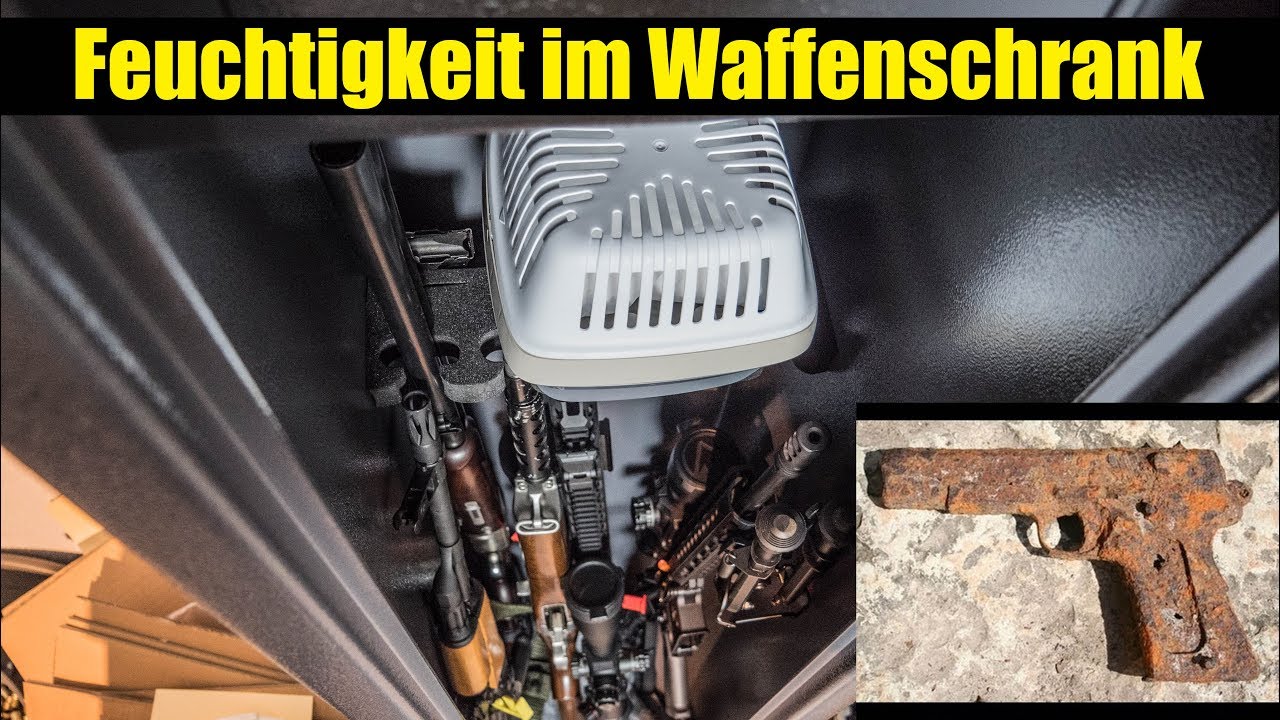 Feuchtigkeit im Waffenschrank - die LÖSUNG