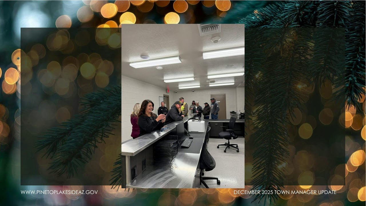 Town of Pinetop-Lakeside Town Council Meeting 12-18-25