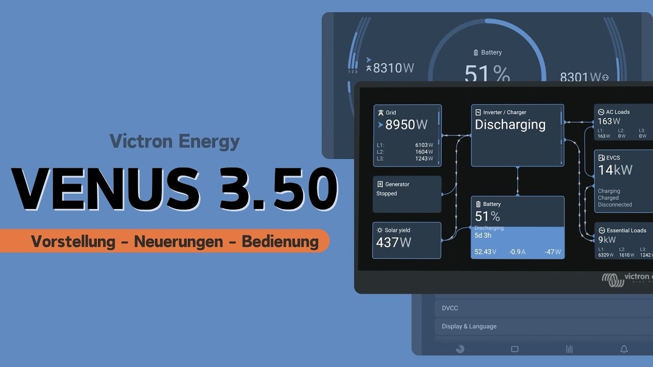 Victron Venus 3.50 - Wir stellen vor