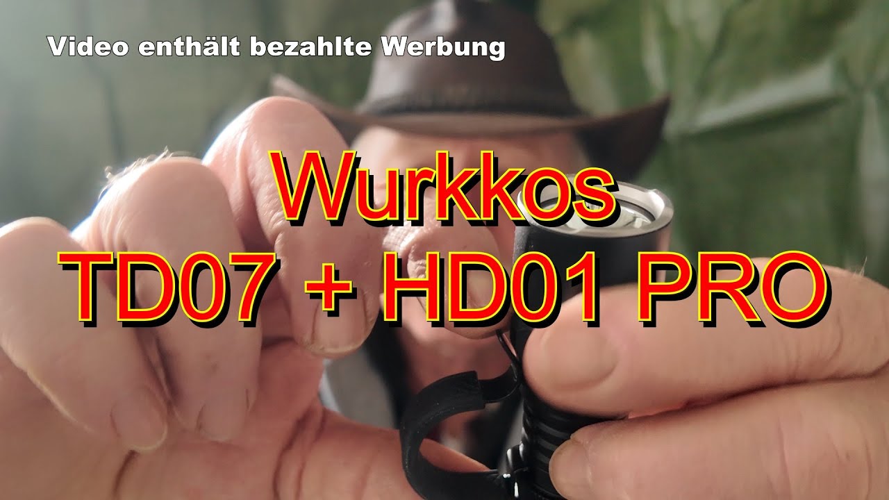 Wurkkos TD07 + HD01 PRO #wirmachendas