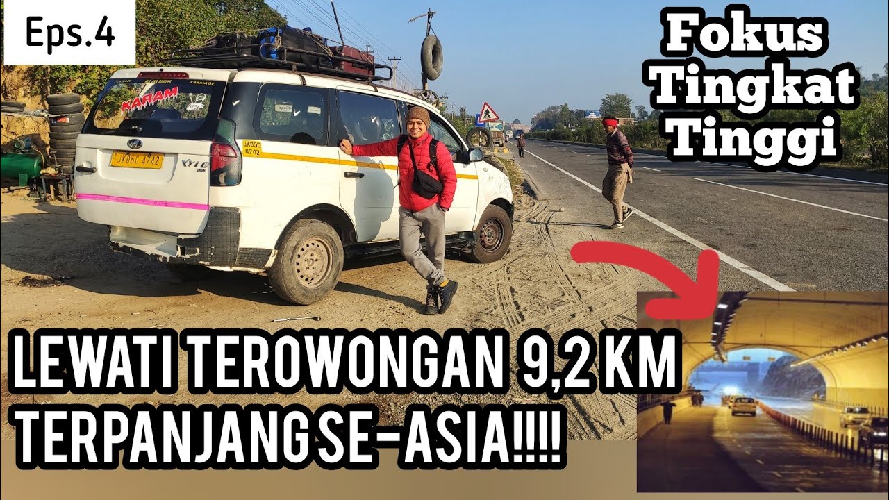 INDAH + NGERI JALAN DARI JAMMU KE KASHMIR: Supir Punjabi Yang Lihai!!! (2021)