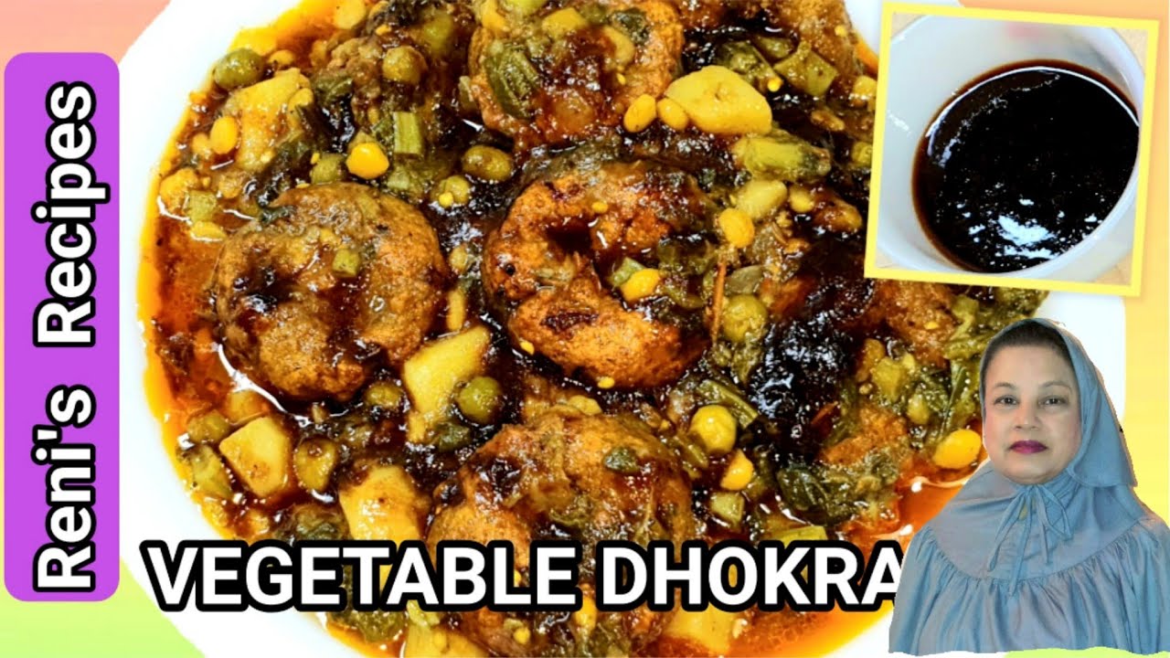 How to make tasty bohra style Vegetable dhokra by Reni's Recipes