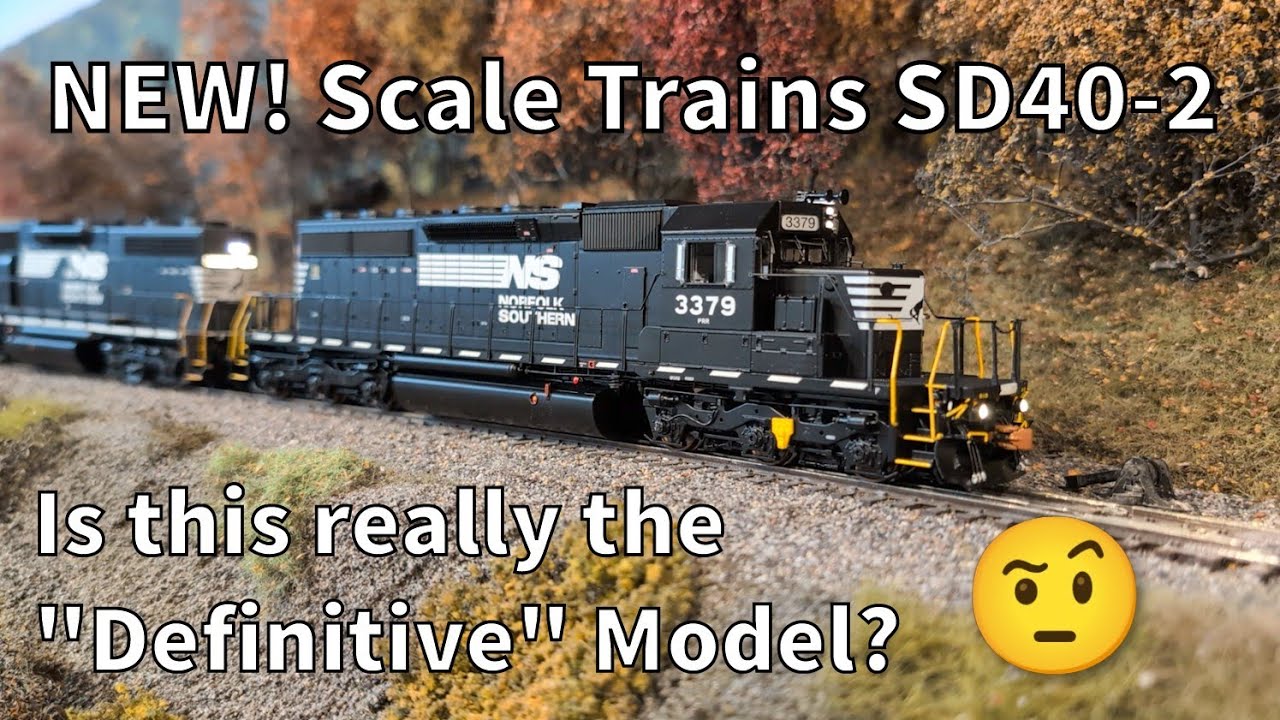 Это действительно &laquo;окончательная&raquo; модель? Обзор Scale Trains SD40-2