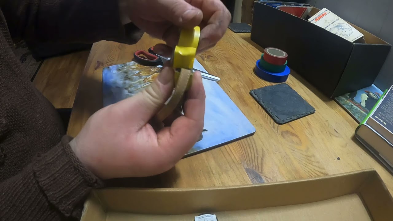 Taping up MK1 Ferret Finder collars