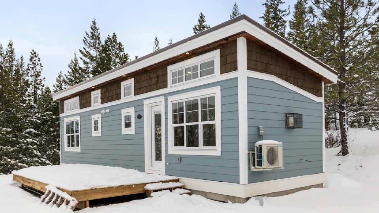 The Most Beautiful Silvertip Tiny House from Rover Tiny Homes