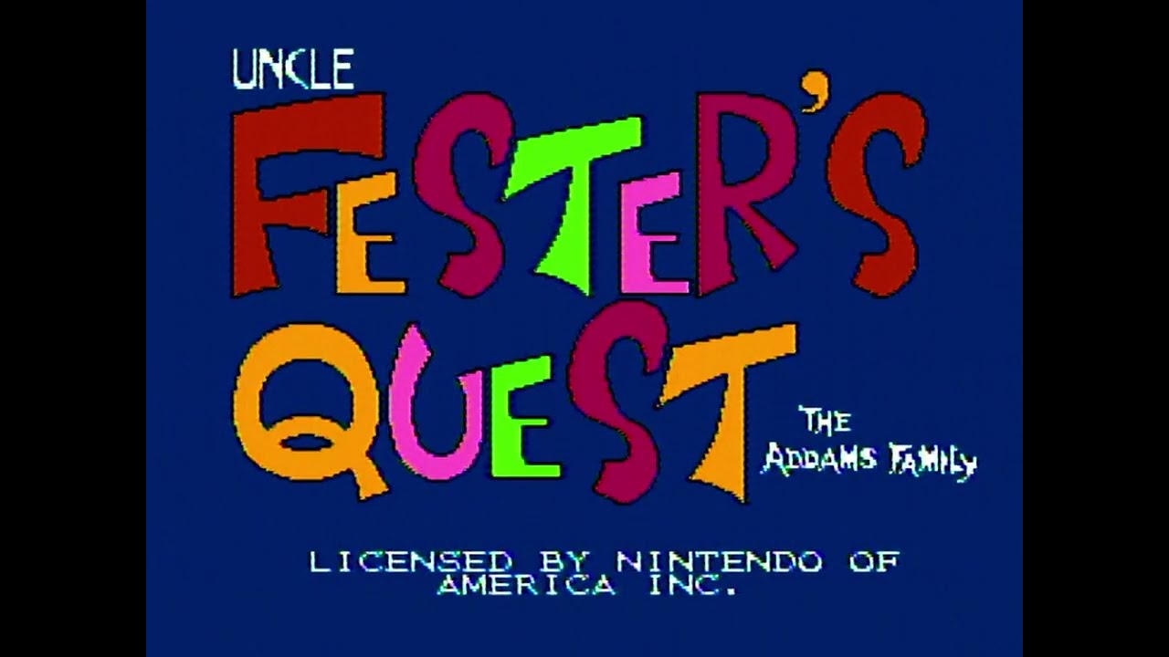 Uncle Fester's Quest [NES] (Raw Review Footage)