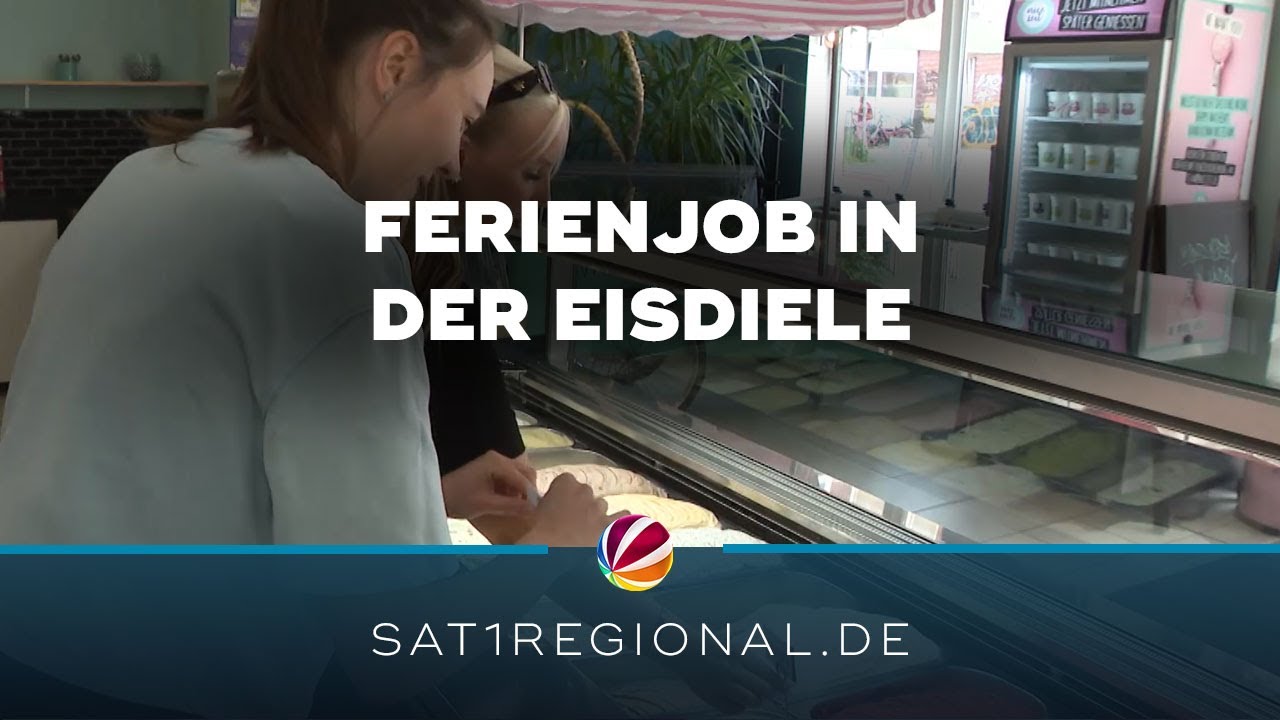 Ferienjobs im Test: Als Aushilfe in der Eisdiele