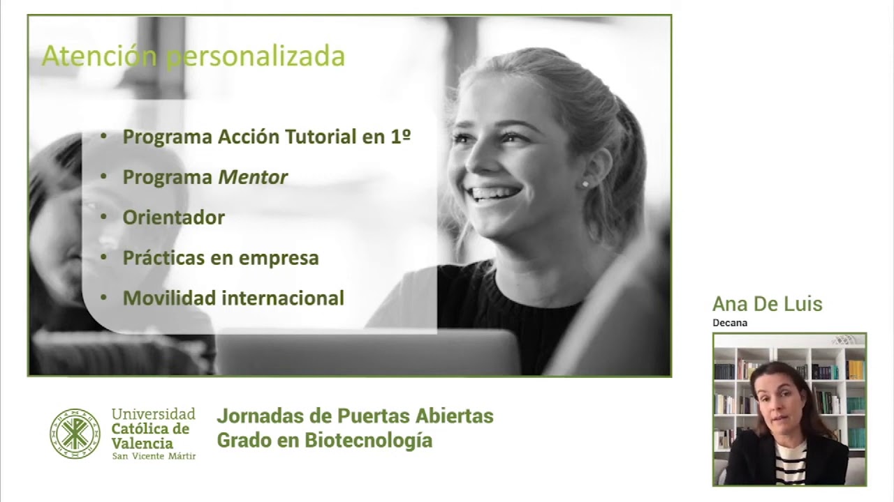 JORNADAS PUERTAS ABIERTAS - BIOTECNOLOGÍA