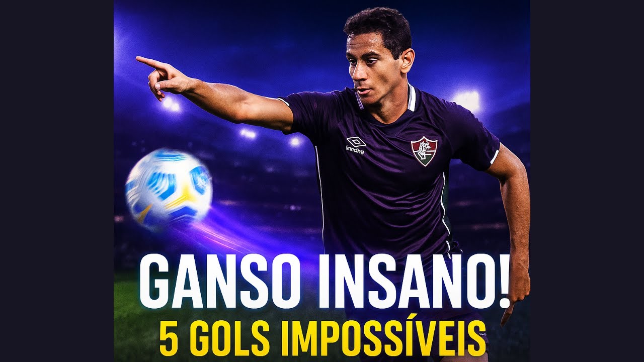 GANSO INSANO! Os 5 Gols Mais Imposs&iacute;veis da Carreira!