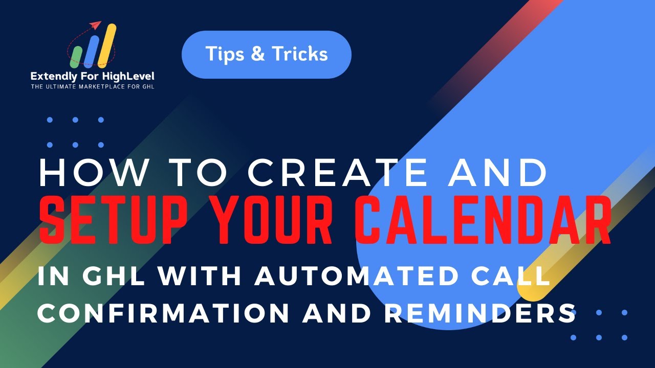 Tips By Extendly: How to Create and Setup Your GHL Team Calendar With WORKFLOW AUTOMATION'S