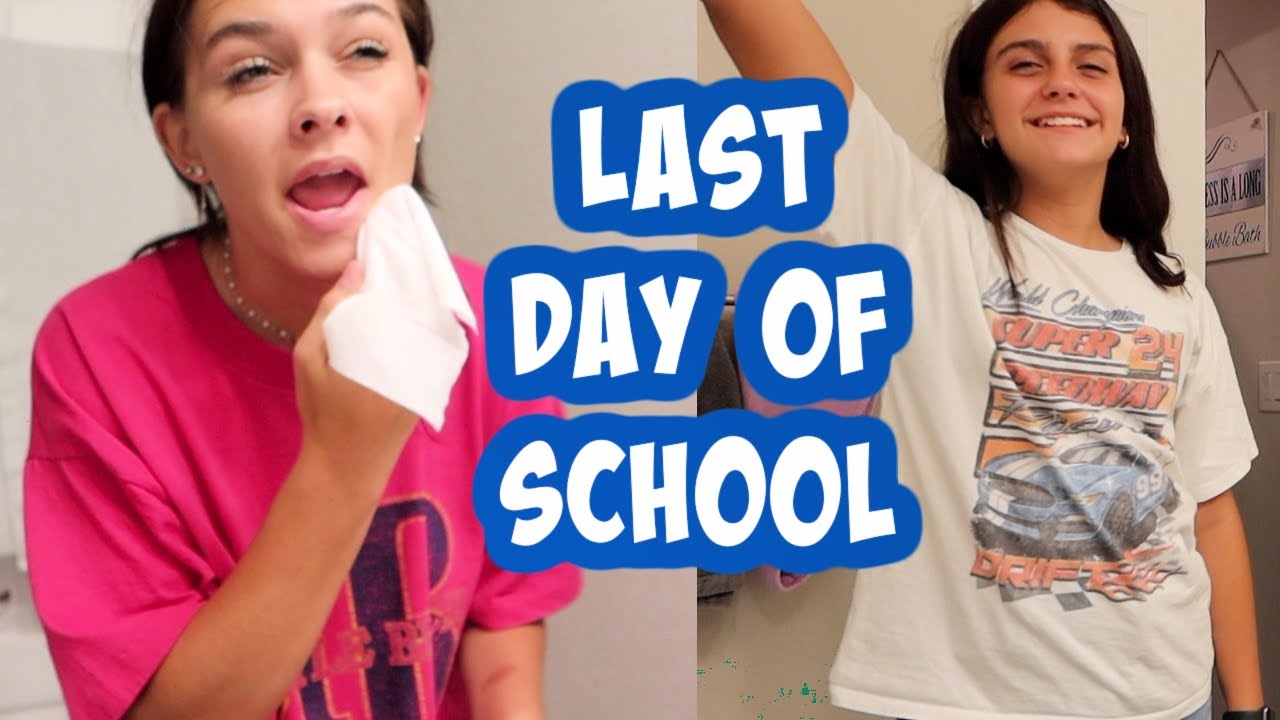 LAST DAY OF SCHOOL NIGHTTIME ROUTINE 2021! EMMA AND ELLIE