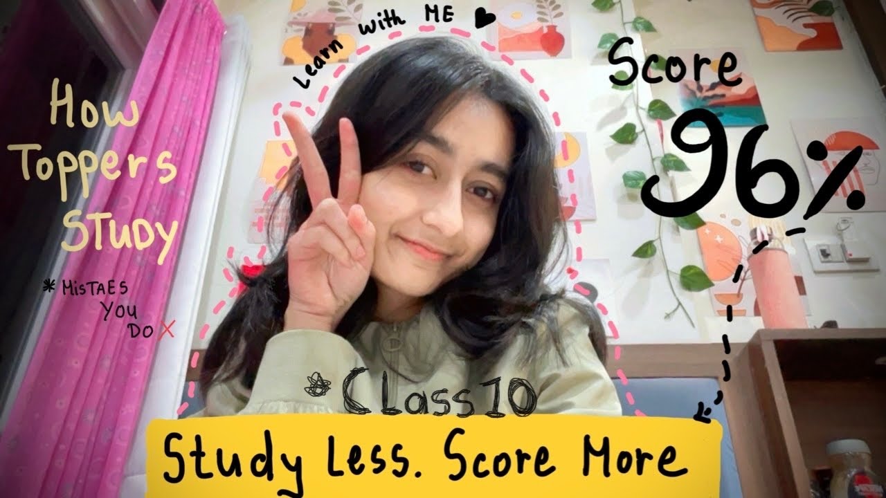 How Toppers Study ONLY 6 Hours & Still Beat 10-Hour Students | how average student can score 95+ 