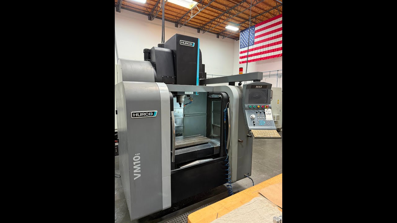 CNC Machinery Auction Lot 2104 - 2014 HURCO VM10I VERTICAL MACHINING CENTER, CNC MILL