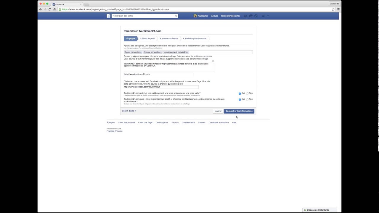 Tutoriel Video #1 - Comment créer une page Facebook pour son agence immobilière ?