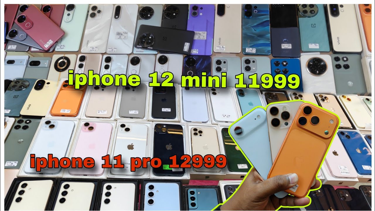iPhone 12 Mini सिर्फ ₹11,999 😱 | iPhone 11 Pro सिर्फ ₹12,999 #iphonesale #2ndstore 