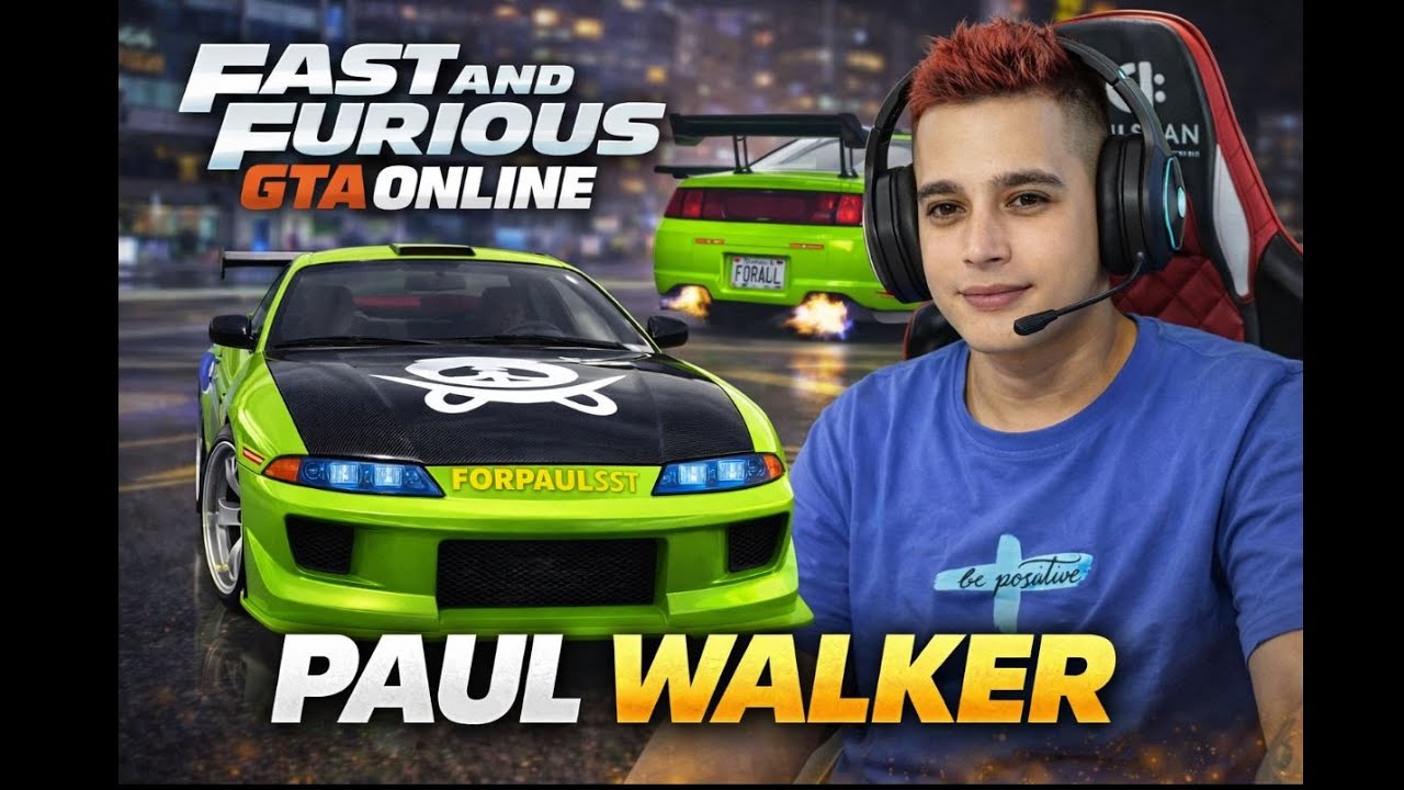 COCHE Paul Walker DE FAST AND FURIOUS EN GTA 5 RAPIDOS Y FURIOSOS MODIFICACION