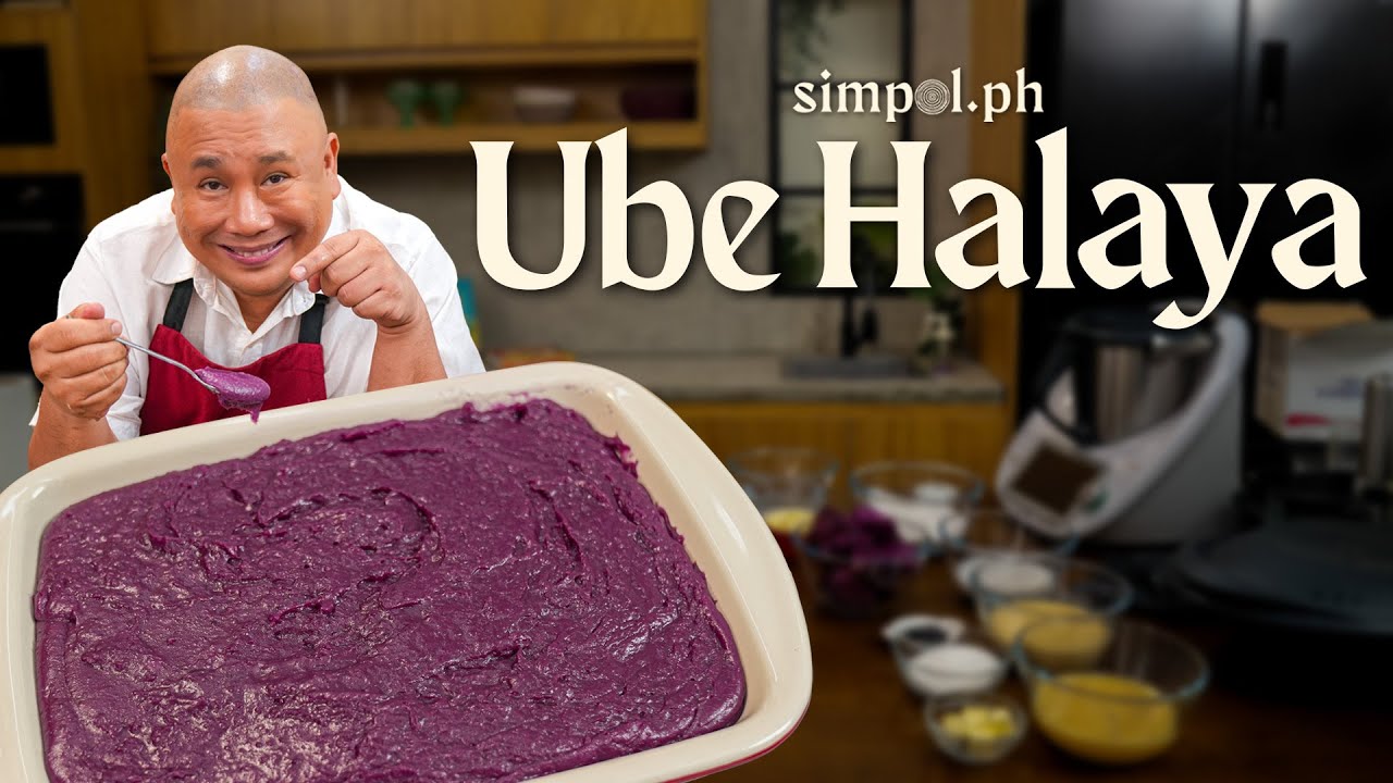 Ube Halaya Made Easy with Thermomix | Smooth & Creamy Filipino Dessert by Chef Tatung
