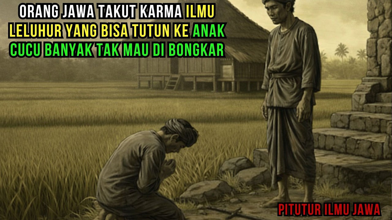 KENAPA ORANG JAWA DULU TAKUT KARMA?INI ILMU LELUHUR YANG BISA TURUN KE ANAK CUCU