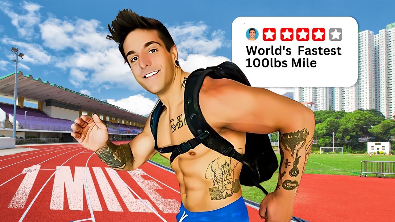 I Ran The World's Fastest 100lbs Mile