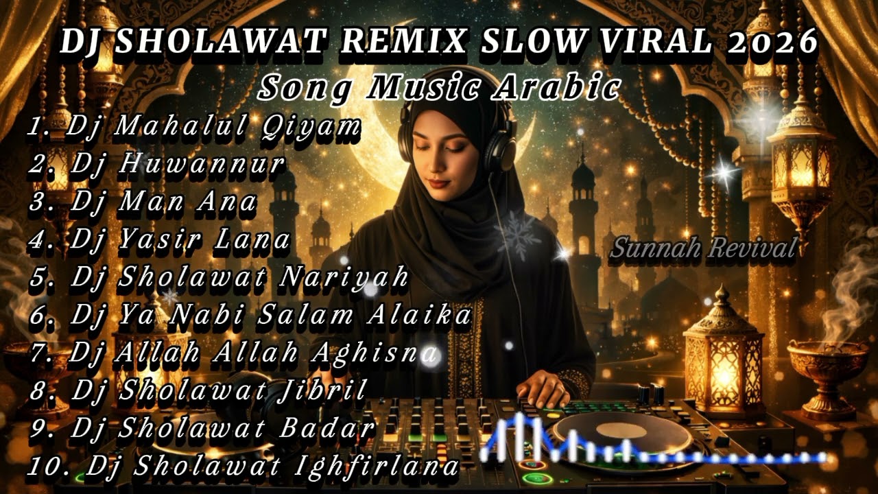 DJ SHOLAWAT VIRAL 2026 🔥 FULL ALBUM 1 JAM NONSTOP | Mahalul Qiyam, Huwannur, Sholawat Jibril Remix