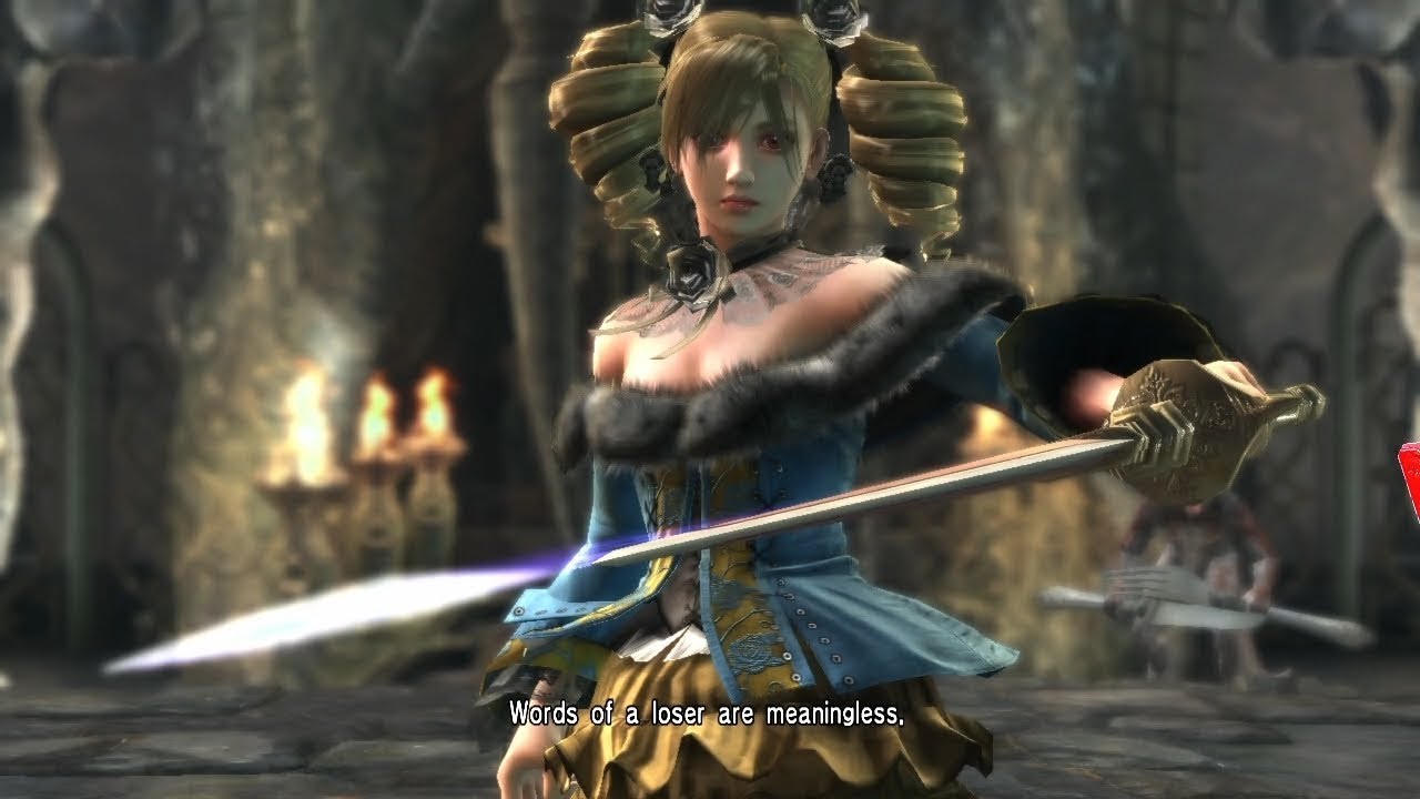 Soulcalibur IV [PS3]: Talim/Amy Tower of Lost Souls Descent Run (25 Floors)