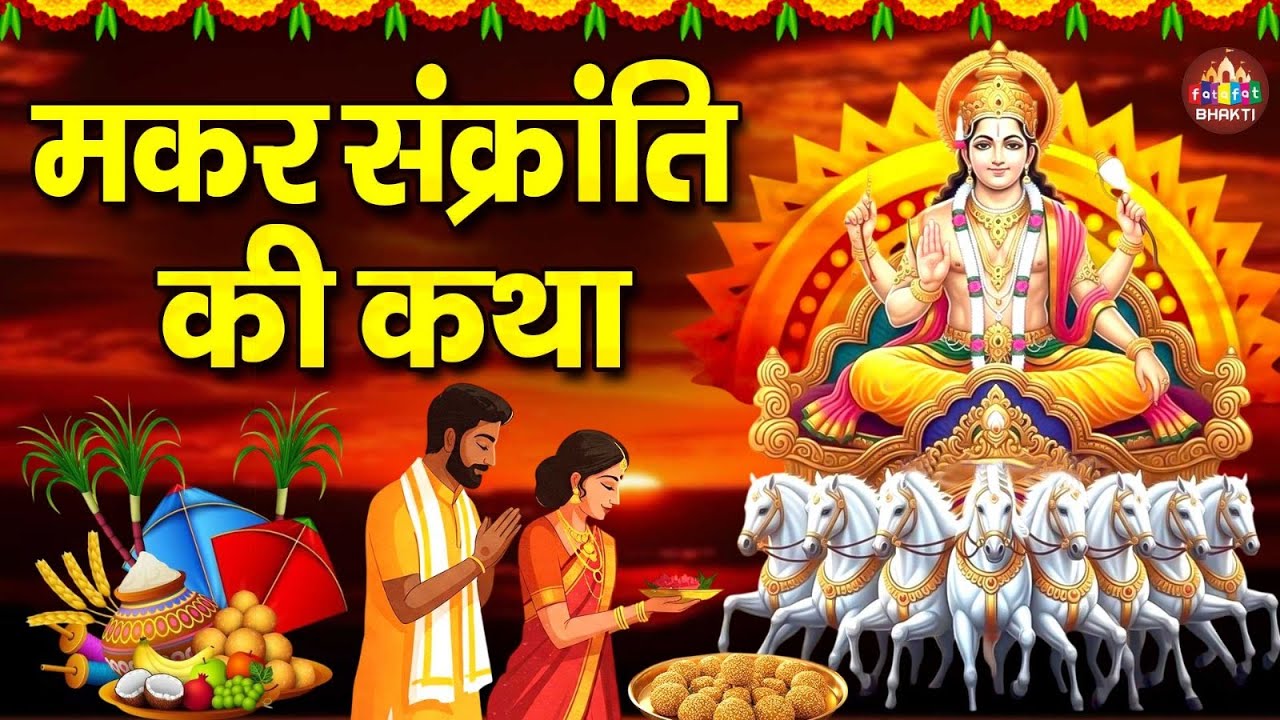 मकर संक्रांति की कहानी | Nonstop Makar Sankranti Ki Kahani | मकरसंक्रांति कथा 2026 | Makarsankranti