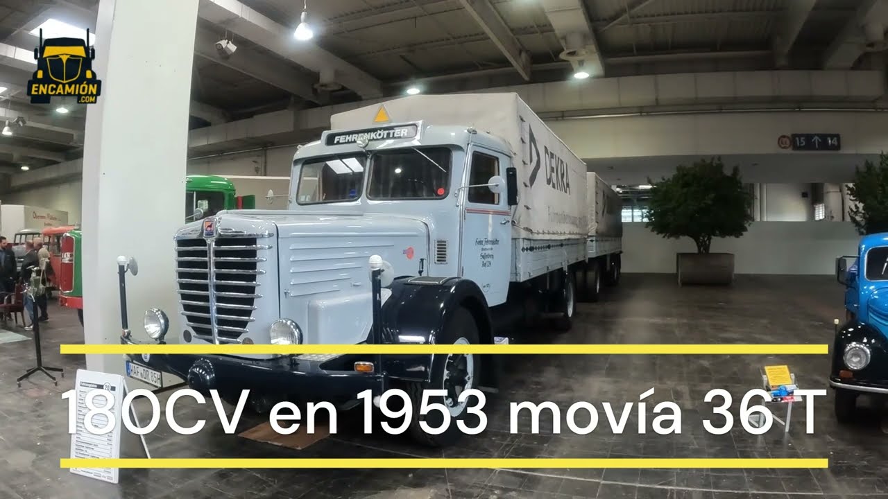 7 Marcas Camiones Clásicos que debes conocer: Büssing , MAN, Mercedes, Magirus, Henschel... Encamion