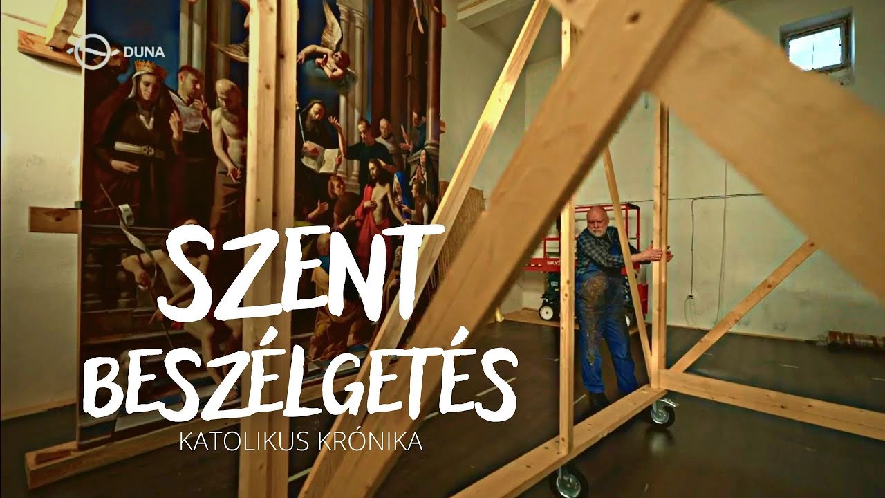 KISLÉGHY NAGY ÁDÁM FESTŐMŰVÉSZ MŰHELYÉBEN JÁRTUNK - Katolikus krónika