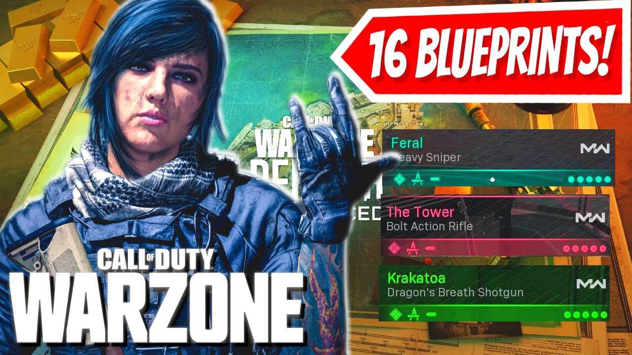 WARZONE: THE EXACT LOCATIONS OF 16 SECRET WEAPON BLUEPRINTS IN REBIRTH REINFORCED