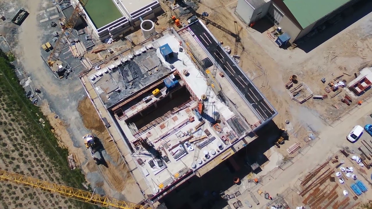 Wasserwerk Allmendfeld - Bau im Zeitraffer - Stand Juni 2021