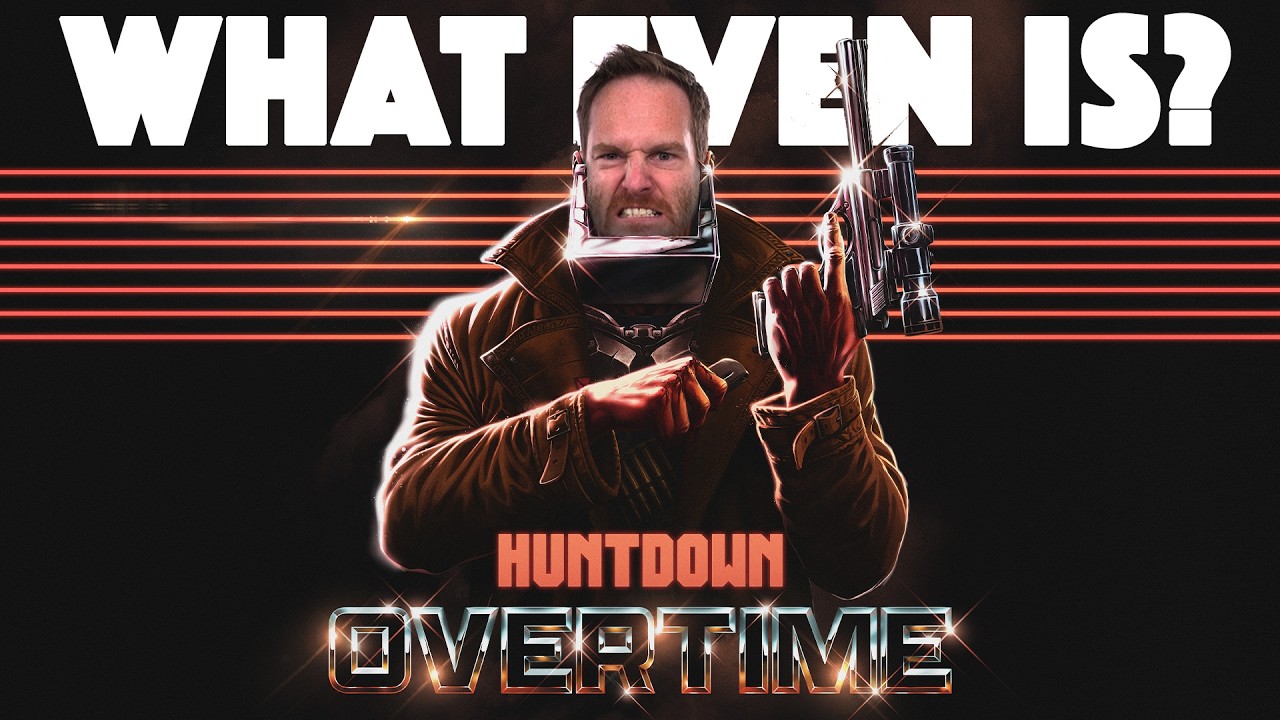 Что вообще представляет собой геймплей Huntdown: Overtime на ПК? Это как если бы Huntdown и Saros...