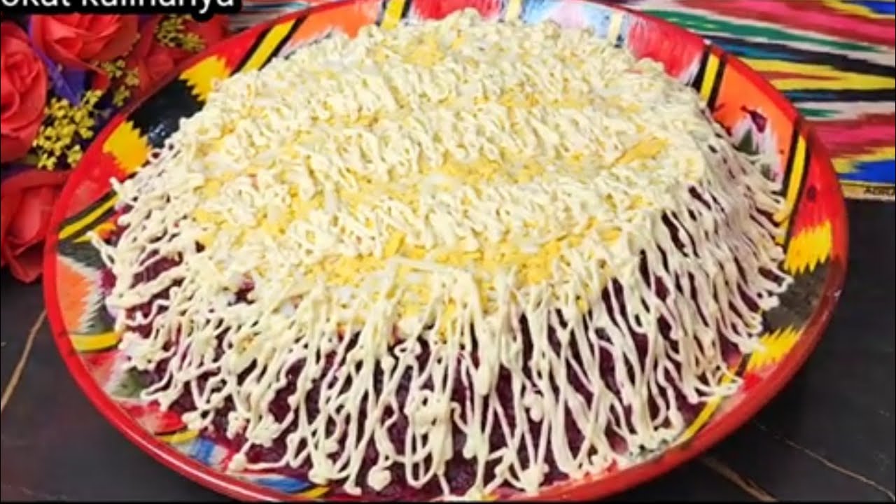 БЕЗ НЕЁ И ПРАЗДНИКА НЕ БУДЕТ ‼️ ЕШЬ ЕЕ и ПЛАЧЕШЬ от ВОСТОРГА !САЛАТ, КОТОРОЕ УВИДИВИЛО ВСЮ СЕМЬЮ!