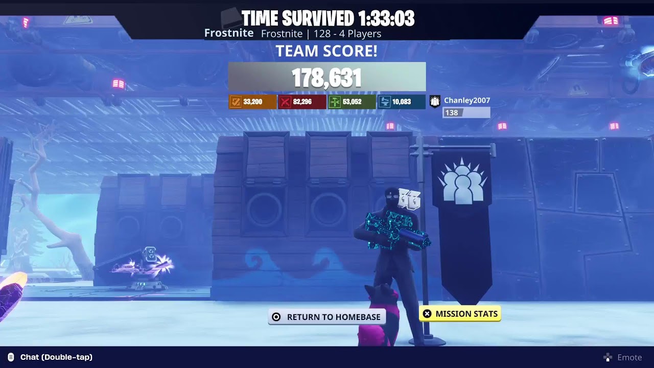Fortnite, save the world, Frostnite solo, try!!